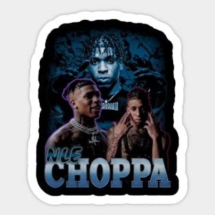 NLE Choppa Vintage Sticker